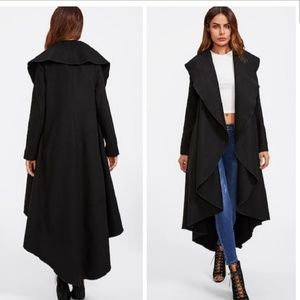 LAST ONE♦️Elegant Black High Low Coat